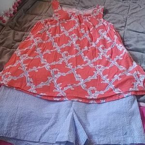 Girls shorts set